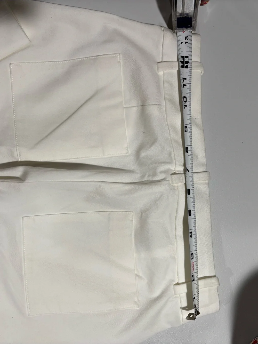 J. Crew women’s White Dress Pants - Clean Tailored Waist